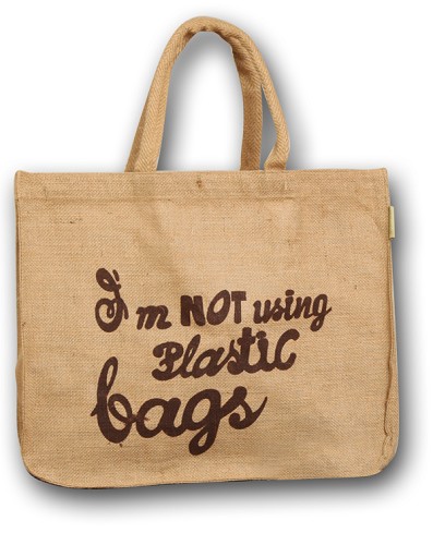 Geen plastic tas!