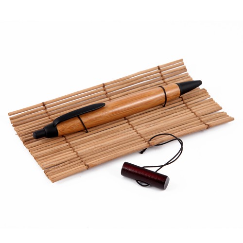 Bamboe pen in dito geschenkverpakking