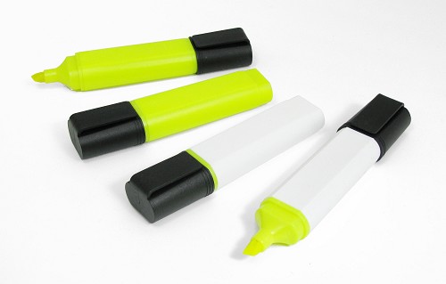 Highlighters gerecycled plastic