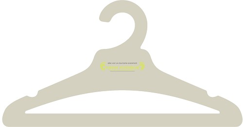 Kartonnen kledinghanger FSC Trianglemodel