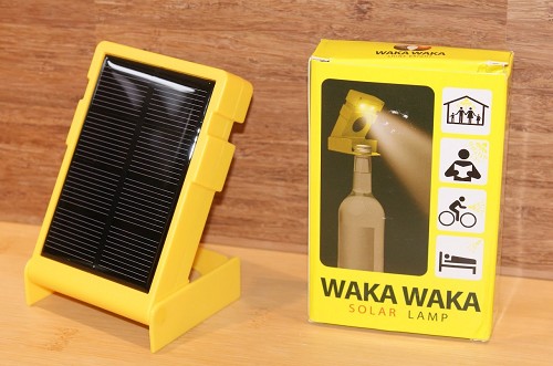 Waka Waka solarlamp voor u en Haiti